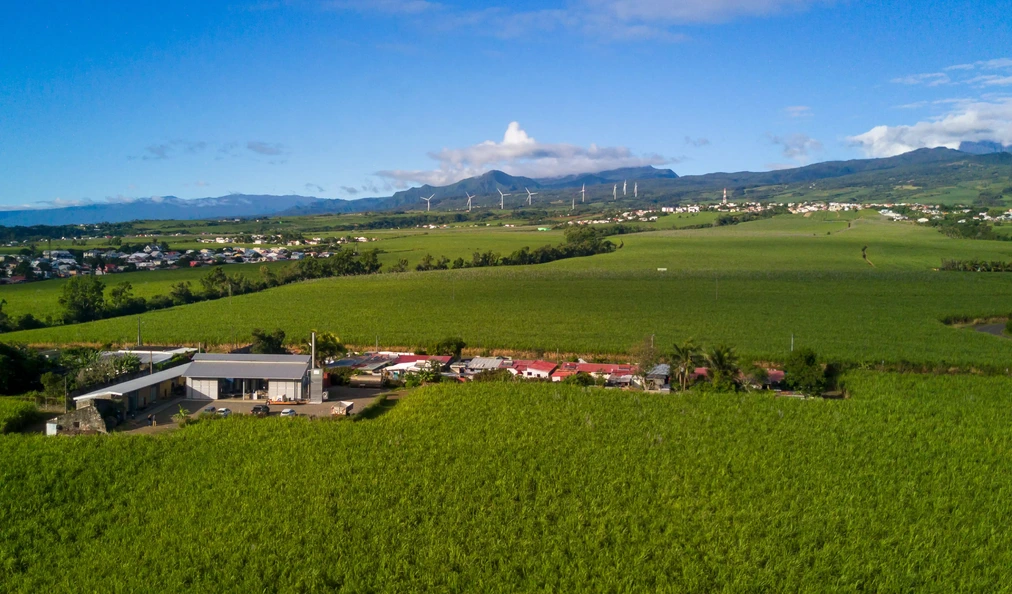vue aerienne domaine bel air la reunion