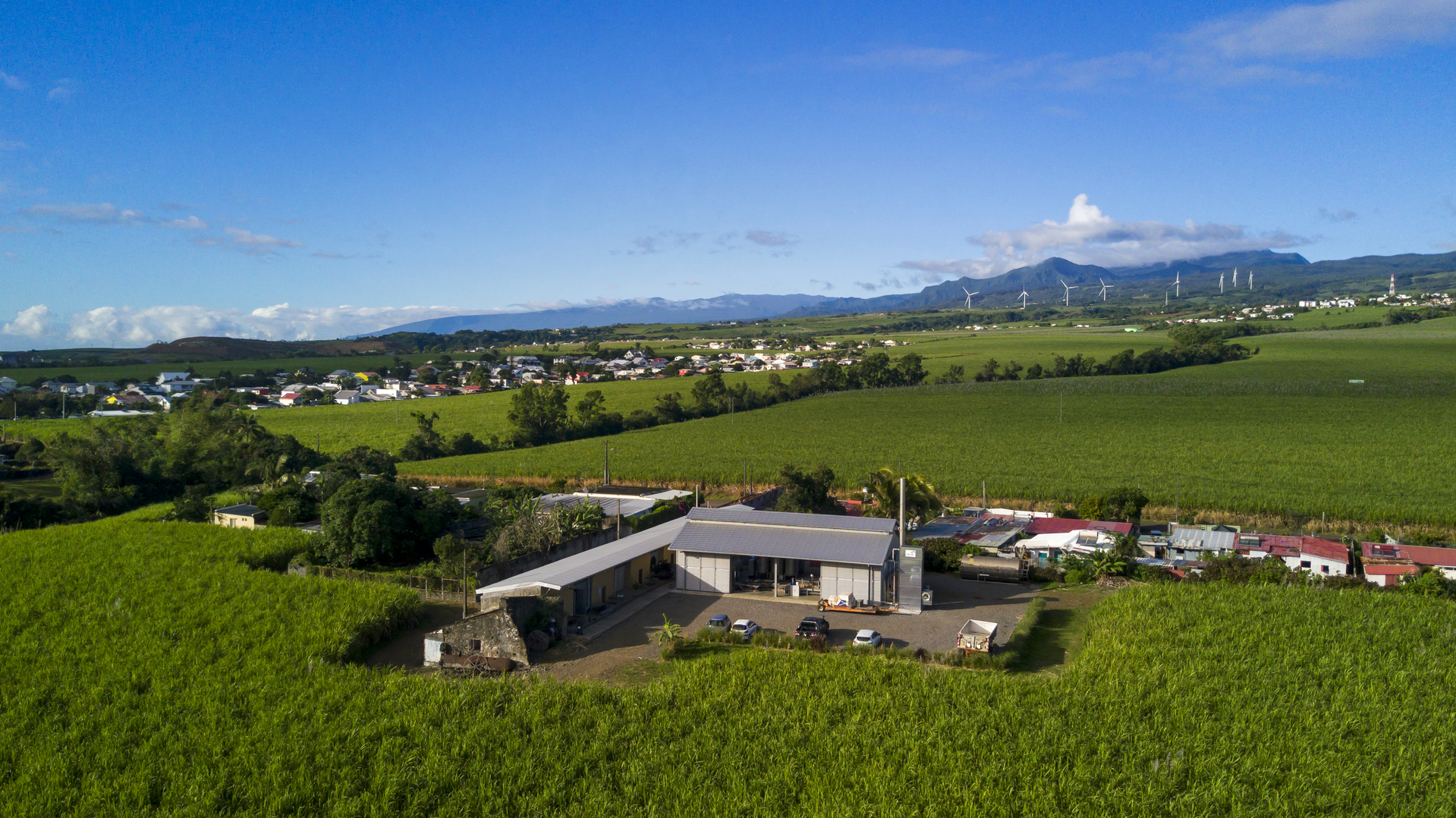 vue aerienne domaine bel air